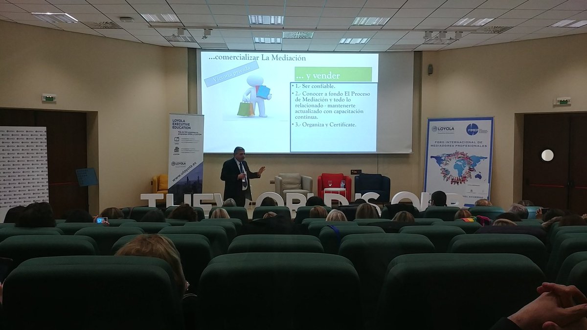 La conferencia de clausura corre a cargo de Jesús Elizondo, bajo el títul 'Las negociaciones mal hechas en mediación'.

¡Esto se nos acaba!

#FIMEP2018