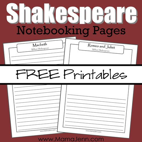 Free #Shakespeare Notebooking Pages from <a href="/mamajennblogs/">Mama Jenn</a>
bit.ly/1QolxZJ
<a href="/ken_ludwig/">Ken Ludwig</a> #ihsnet