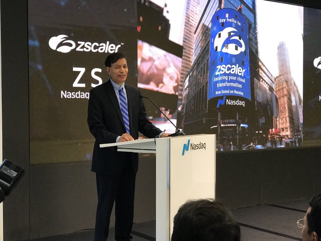 whitneyg's tweet image. “Dreams are a dime a dozen, but execution is what makes things happen.” -Jay Chaudhry  @nasdaq @zscaler #zscaler #zscaleripo #securitycloud