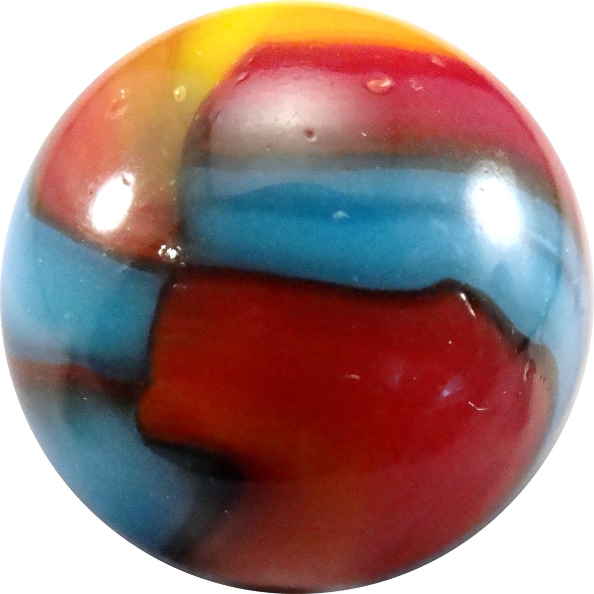CollectMarbles's tweet image. Peltier Glass Company. National Line Rainbo Superman. Ottawa IL. Circa 1925-1935. 11/16". Estimated value $125-$200. #marbleoftheday #marble  #marbles #marblecollecting  @CollectMarbles