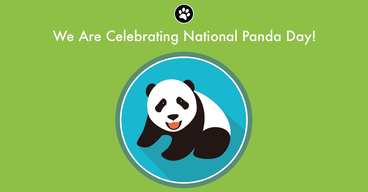 SmartPandaLabs's tweet photo. A warm, fuzzy Happy National Panda Day to our pandas and all those around the world! Today is your day to enjoy all the bamboo you'd like! #smartpandalabs #nationalpandaday https://t.co/bnRYm7zWh4