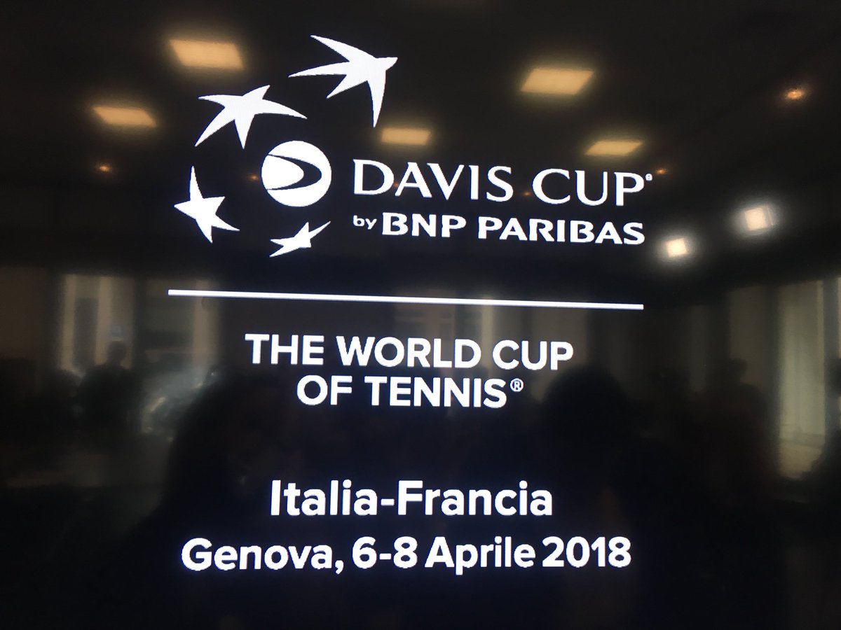 GiovanniToti's tweet photo. La Coppa Davis arriva a #Genova: dal 6 all’8 aprile a Valletta Cambiaso, una grande opportunità per la nostra regione, che si inserisce in una serie di eventi primaverili particolarmente prestigiosa. #ilventoècambiato https://t.co/ZvL973iSJF