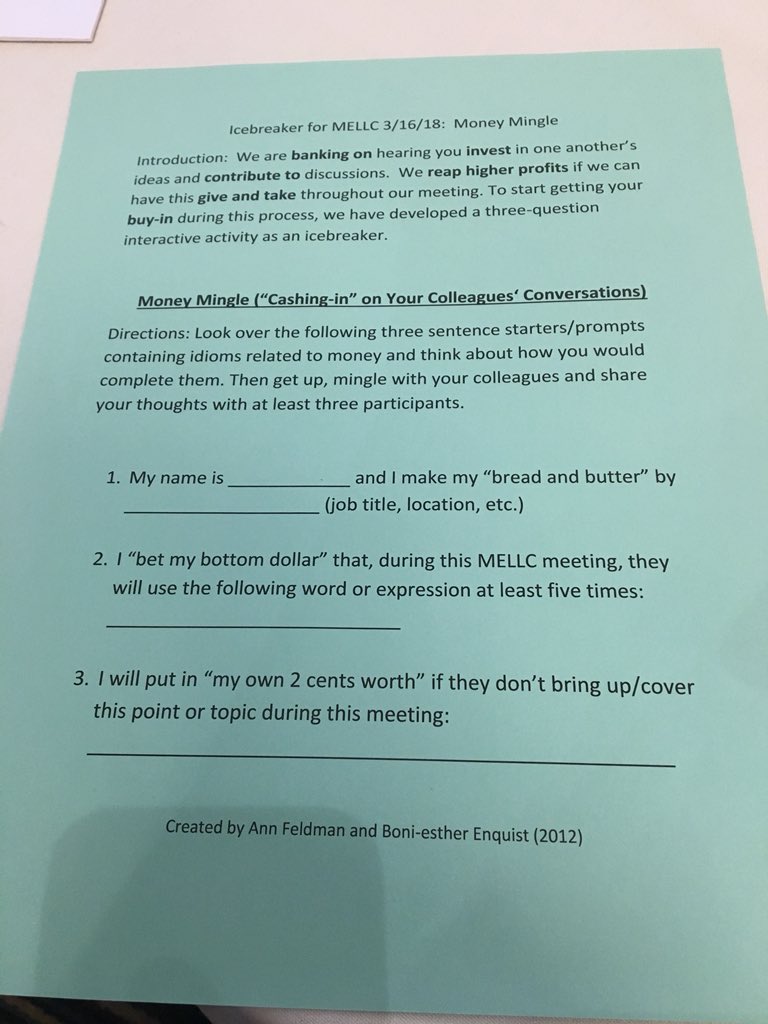 MatthewXJoseph's tweet image. Great start to our #MELLC meeting with a fabulous activity to get to know other members. @anfeldhome @MATSOLorg