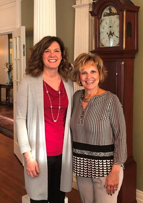 Chrissi Moody was pleased to be First Lady Ann LePage's guest yesterday for a personal tour and visit at the Blaine House.  Ann has worked hard to support Maine's Veterans and their families during her service as First Lady.  #mepolitics