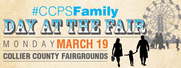Special pricing for CCPS employees and volunteers and many great activities. Click here for more information: collierschools.com/proudda