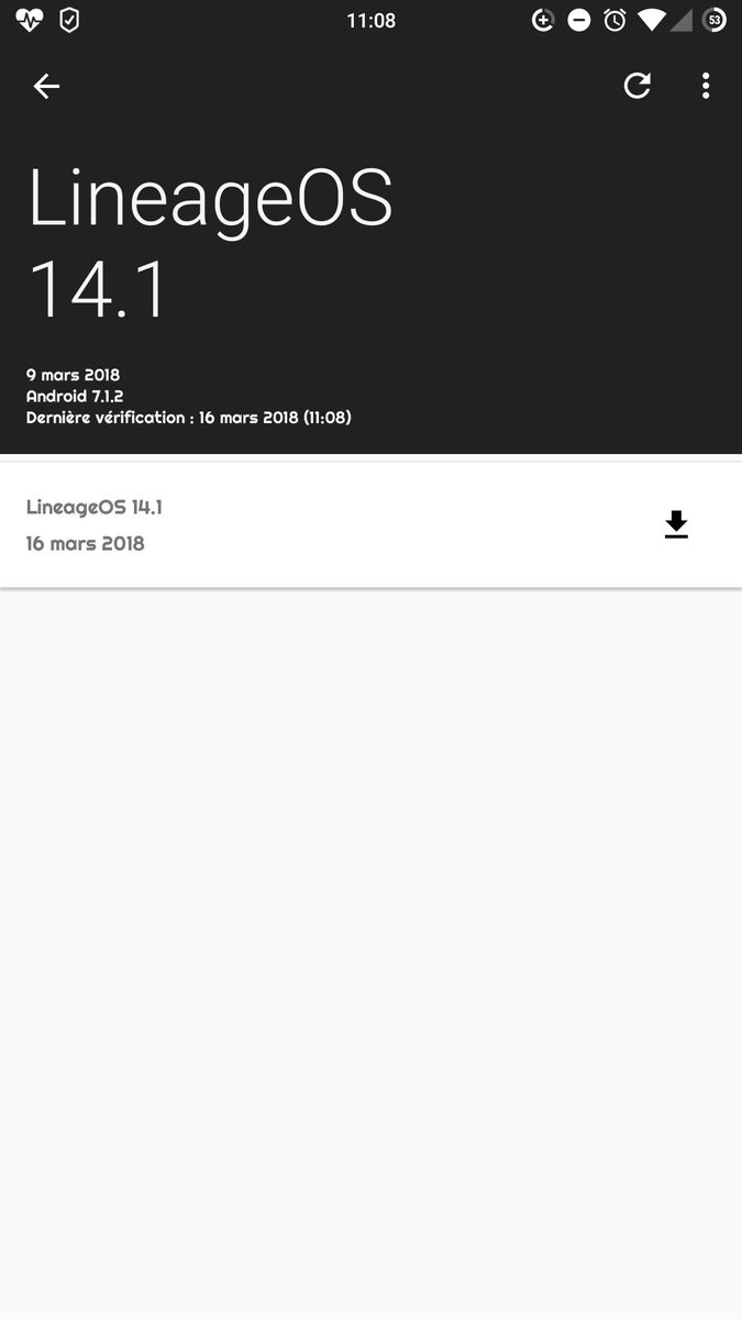 OunafFanou's tweet image. @LineageOS_ ✌Wainting for 15.1 😋
#LineageOS 
#Nougat 
#RomManager 
#RootCheck 
#TWRP3.2.1-0