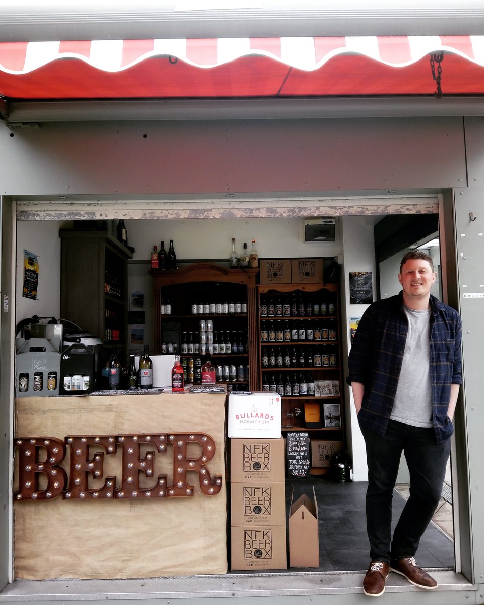 ProudlyNorfolk's tweet photo. RT @sirtobysbeers: Lease signed. Delighted to announce Sir Toby's Beers are on @norwich_market . Stocking some delicious local and national beers. #NorfolkBeerBox #Norwich #Norfolk #NorfolkHour https://t.co/ghT2EtFOiT