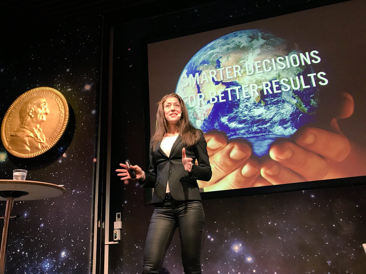 The amazing <a href="/monariabacke/">Dr. Mona Riabacke</a> takes the stage to talk about Smarter Decisions for Better Results #bonniersalesawards