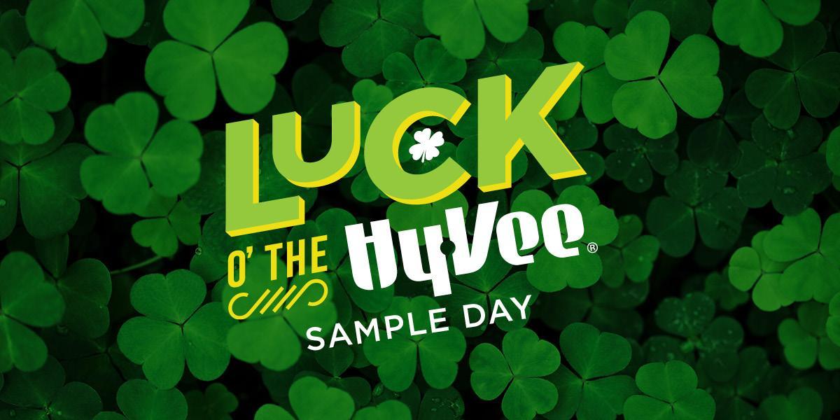 WaterfrontHyVee's tweet photo. It's your lucky day. ☘️ Come in and sample green foods at your local Hy-Vee tonight from 4-7 p.m. and tomorrow from 11 a.m.-2 p.m. https://t.co/48z4o5O0Os