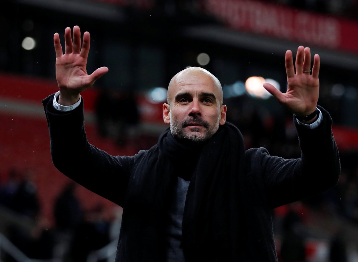 BBCSport's tweet photo. Six wins for Jurgen Klopp.
Five wins for Pep Guardiola. 
And one draw.

It's Liverpool and Manchester City in the quarter-finals of the Champions League. 

LIVE: https://t.co/z5GS7eCbZ7 https://t.co/Fegr9igUhI