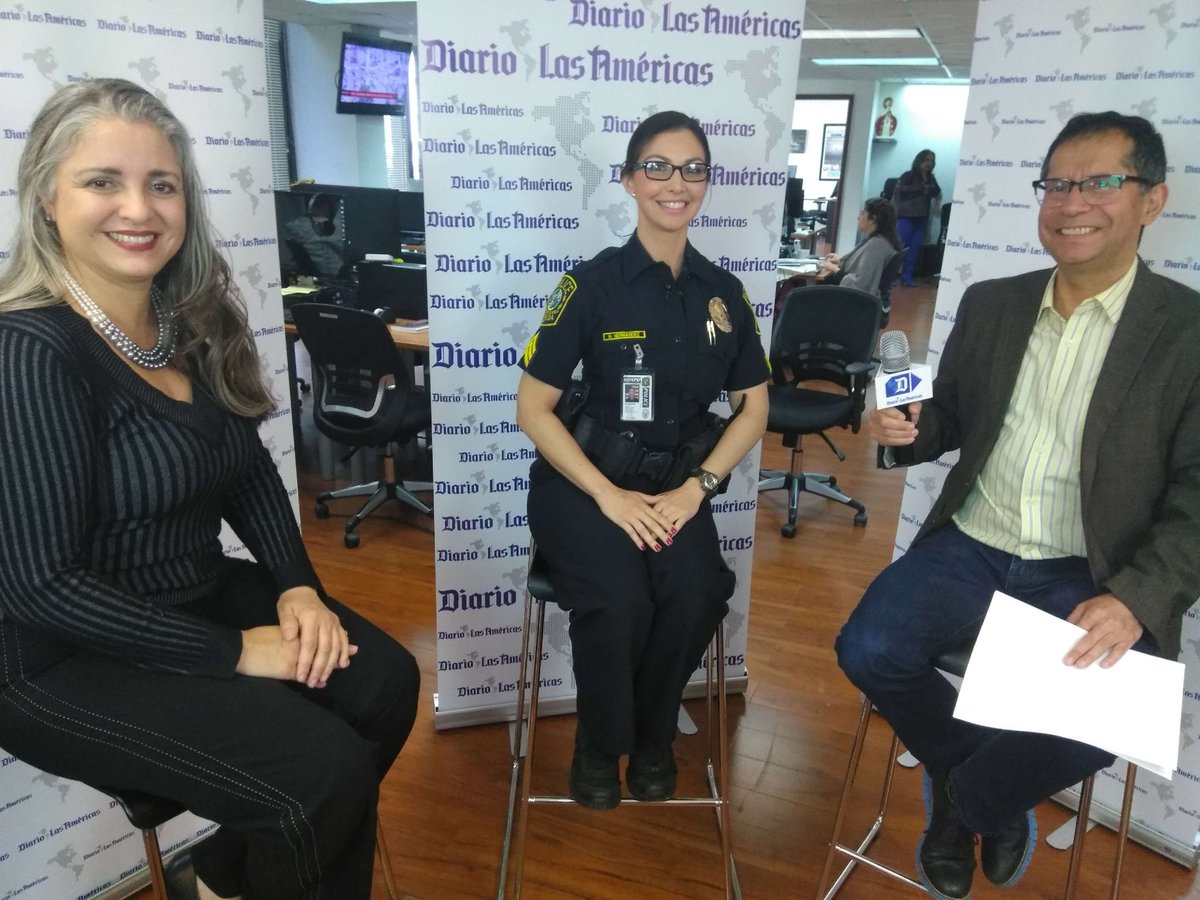 campus_shield's tweet photo. Our Clinical Supervisor Dally Pelaez was apart of an interview concerning school safety/mental health along side school police. @StdtSvcsMDCPS #mentalhealth #schoolsafety #socialemotionallearning #CampusShield https://t.co/sRd9Gd7ZEN