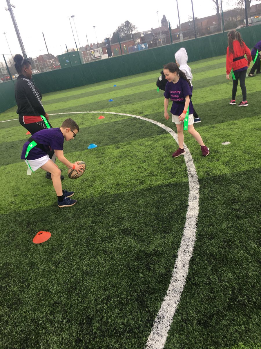 LyngHallPE's tweet photo. Some of our Level 1 Leaders showing there skills with @EngageCoventry at the #tokyo2020primaryfestival #sportsleaders #youthleadership https://t.co/9IoyyD5xJt