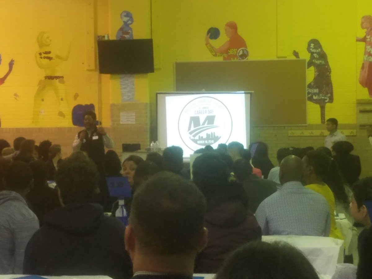 We're ready for #CareerDay at <a href="/MasteryCharter/">MysteryCharter</a>'s Shoemaker campus. Can't wait to see who we talk to today 📚✏📝