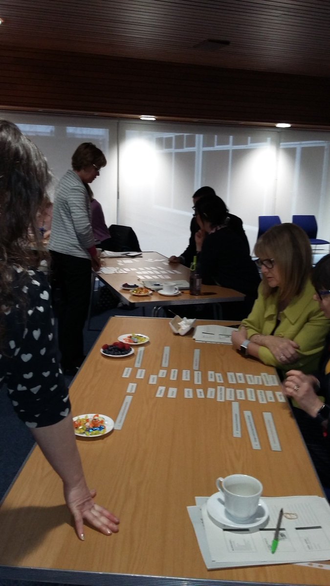 Exploring the importance of relationships for staff wellbeing. Small group, great discussions, thanks