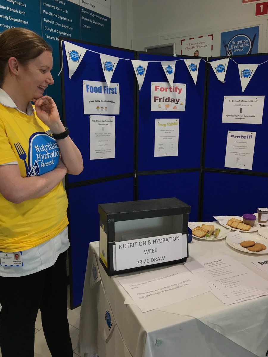 Last day of #NutritionandHydrationWeek at Midland Regional Hospital Portlaoise! #foodfirst #trustadietitian @trust_indi