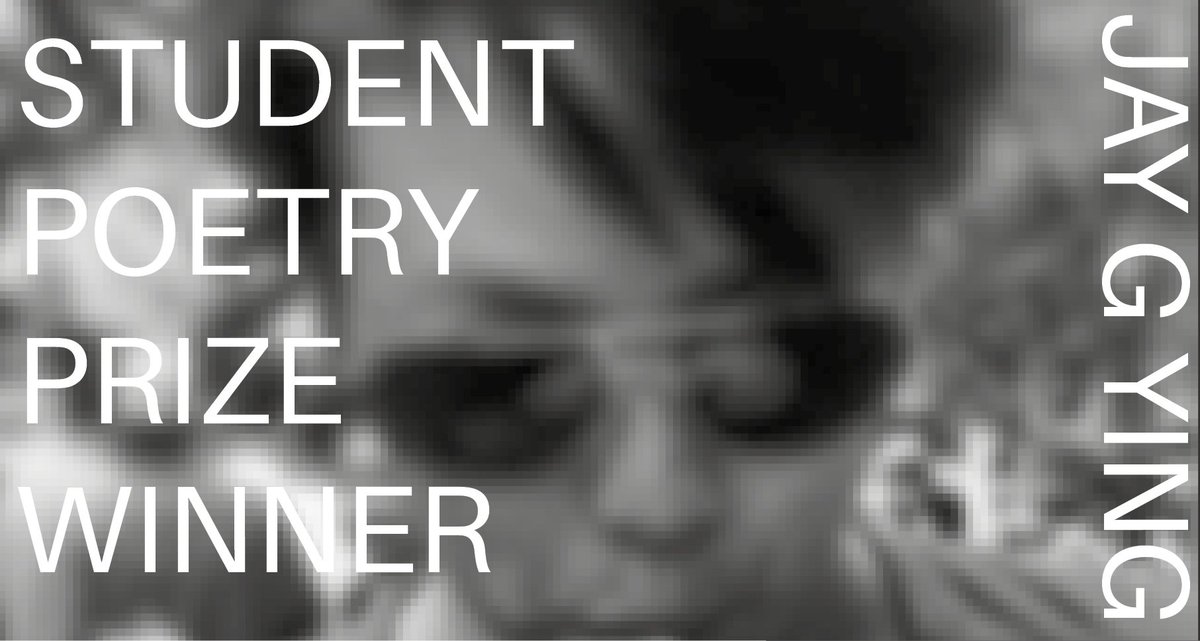 PoetryBookSoc's tweet photo. #drumrollplease The 1st Prize Winner of the PBS Student Poetry Prize is... JAY G YING @EdinburghUni. Check out his winning poem here and the full commentary in our Summer Bulletin #PBSstudentpoetryprize #students #onetowatch #nextgenerationpoets > https://t.co/4fyNGiTu1h https://t.co/bHsdWlLmP6