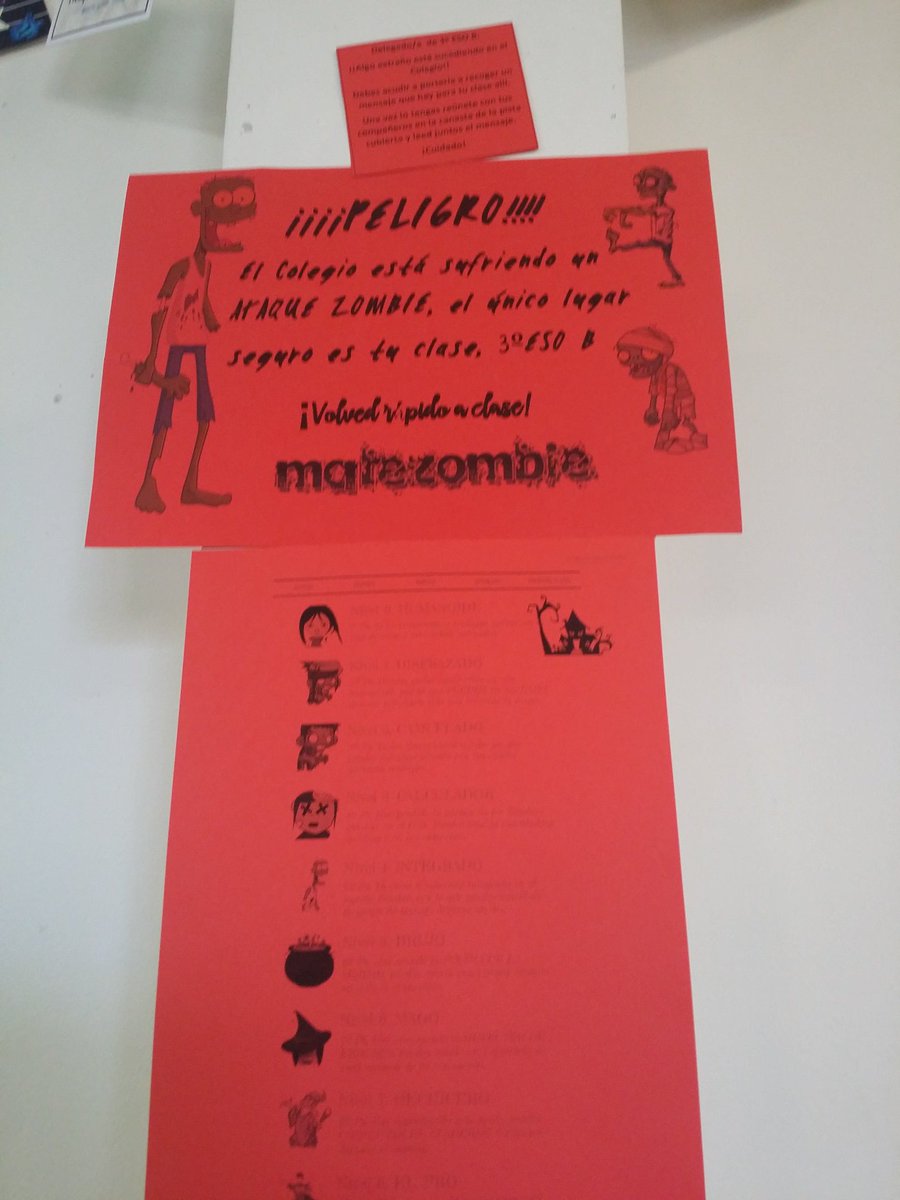 cristinajmz's tweet photo. ¡¡Hacer un examen con cartas de poder lo facilita todo!! Deseando que llegue la #BatallaLegendaria para subir de nivel y tener más cartas. #Matezombie @concepcionistaE #Nosgustanlasmates #Nosdivertimosaprendiendo #MatesConcepcionistas https://t.co/mwVeDxS2fB