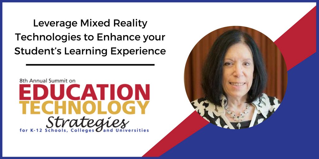 Education Technology (@edutechstrategy) on Twitter photo AR (combination of the digital and physical) and VR (immersion into new environments) are bringing new dimensions to teaching and #learning. At #EduTech18, We've got <a href="/maureenyo/">Maureen Yoder</a> <a href="/lesley_u/">Lesley University</a> with a keynote on AR/VR. Don't miss out on this - goo.gl/m1BgPH #Canada #Tech AR (combination of the digital and physical) and VR (immersion into new environments) are bringing new dimensions to teaching and #learning. At #EduTech18, We've got <a href="/maureenyo/">Maureen Yoder</a> <a href="/lesley_u/">Lesley University</a> with a keynote on AR/VR. Don't miss out on this - goo.gl/m1BgPH #Canada #Tech