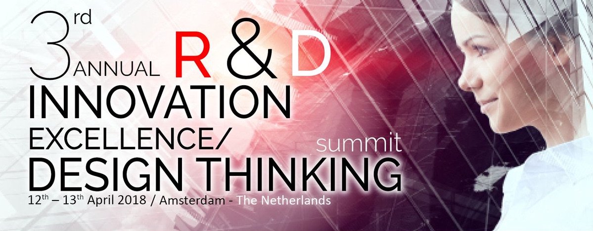 R&amp;D INNOVATION EXCELLENCE / DESIGN THINKING conference, 12-13 April 2018, Amsterdam, more info on our blog:  bit.ly/rdinno_en
#corporatefinance #investmentappraisal #capitalbudgeting #capitalallocation #captailexpenditure #researchanddevelopment