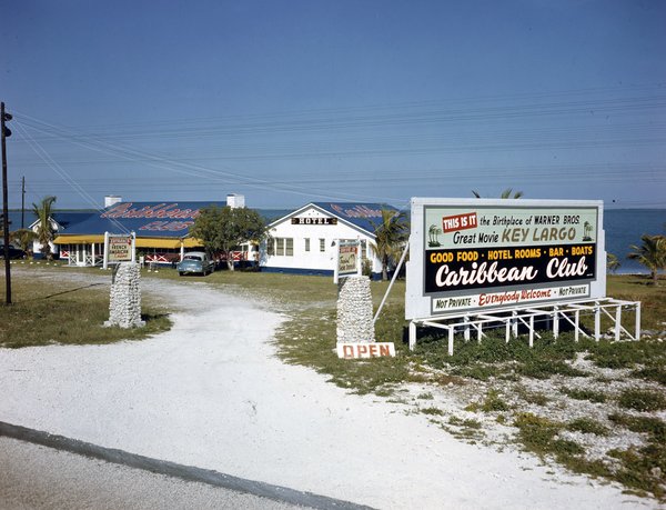 Caribbean Club, Key Largo (ca. 1949). Photo by Joseph Janney Steinmetz ...