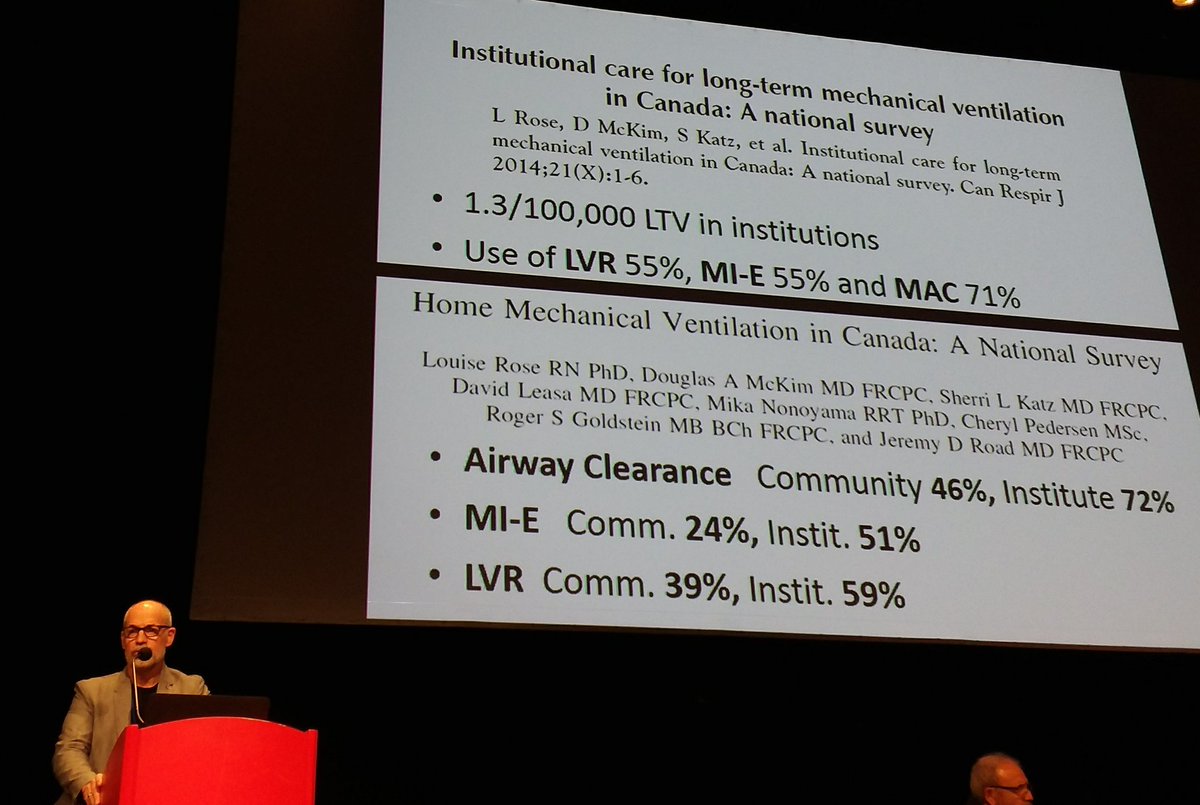 Canadian representation and research on guidelines in #HomeMechanicalVentilation presented by Doug McKim <a href="/jivd2018/">JIVD</a> #JIVDERCA2018.