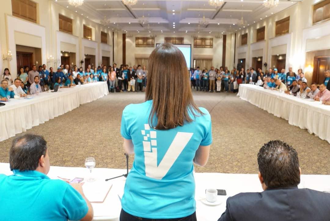 VenteJovenPortu's tweet photo. #AHORA | #15Mar Inicia junta federal @VenteVenezuela presente todos los representantes de los estados. #JuntaVente https://t.co/sc5O26TB4O