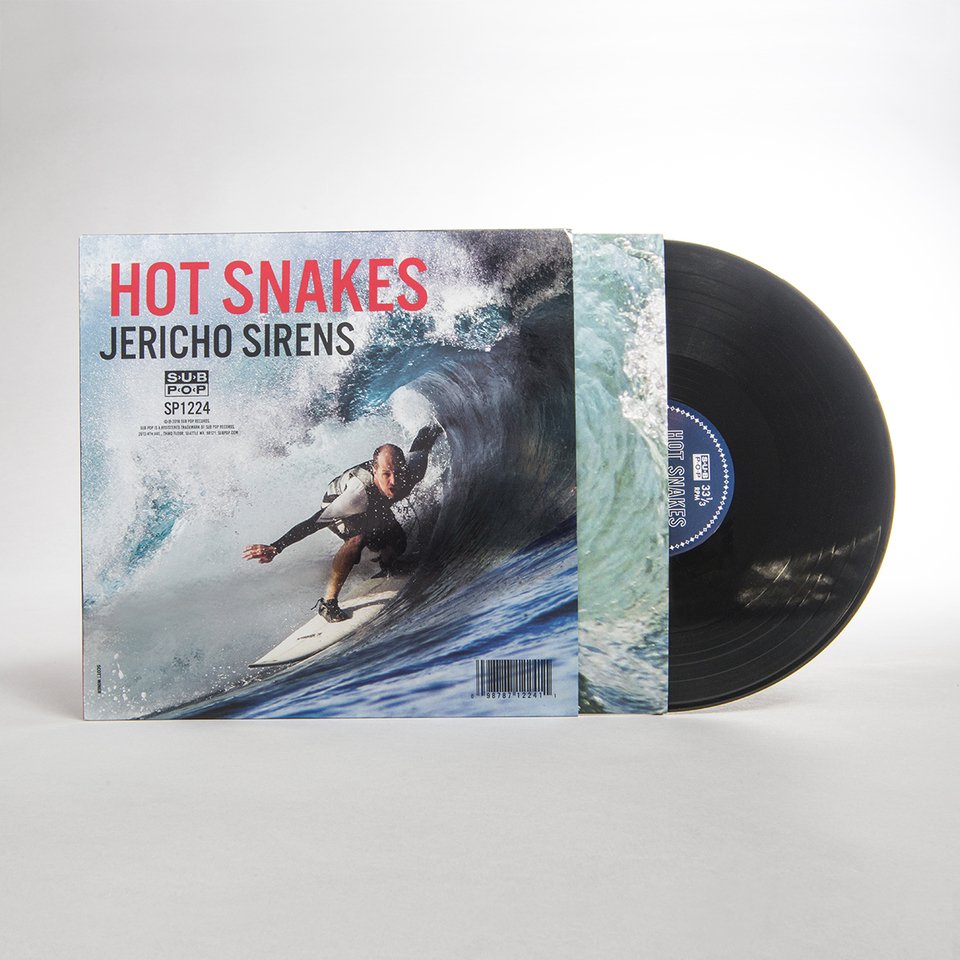 subpop's tweet photo. It's Hot Snakes Release Day! Their critically acclaimed fourth album 'Jericho Sirens' is out in finer record stores* across the globe, and also streaming here: https://t.co/cMgS53s8h9 

[*#LoserEdition Classic Black Vinyl only available in stores or from the band at shows!] https://t.co/sRyCIjadoA