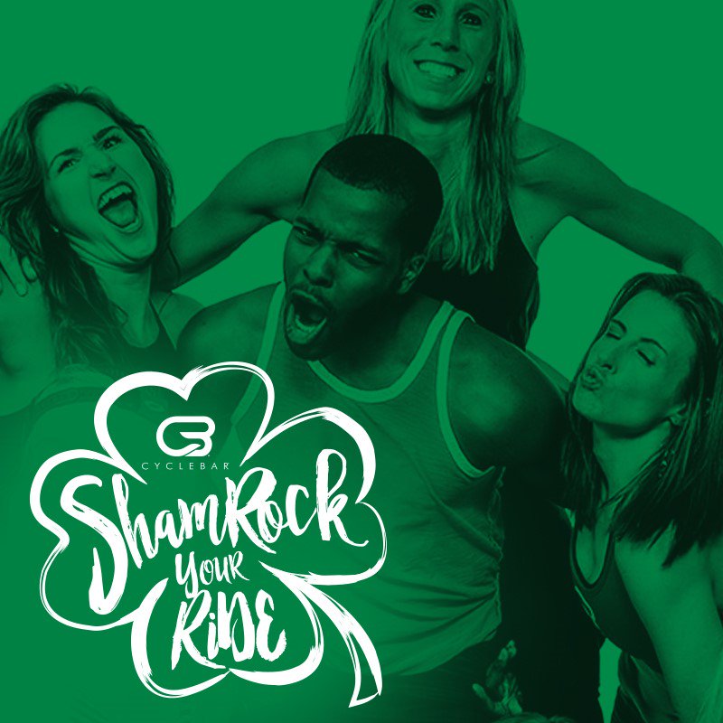What better way to celebrate St. Patty's Day than at The Bar? Join us for a fun filled morning full of green goodies, prizes and specials!

Book Your Bike: livingston.cyclebar.com/schedule/