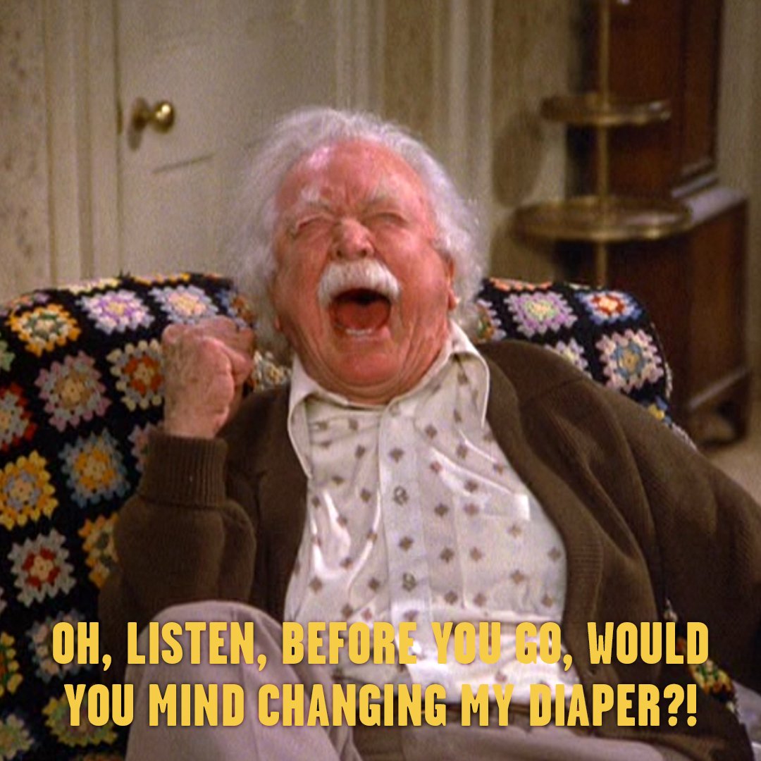 “The Old Man” tonight on #Seinfeld! https://t.co/Fj1oaQVNQA