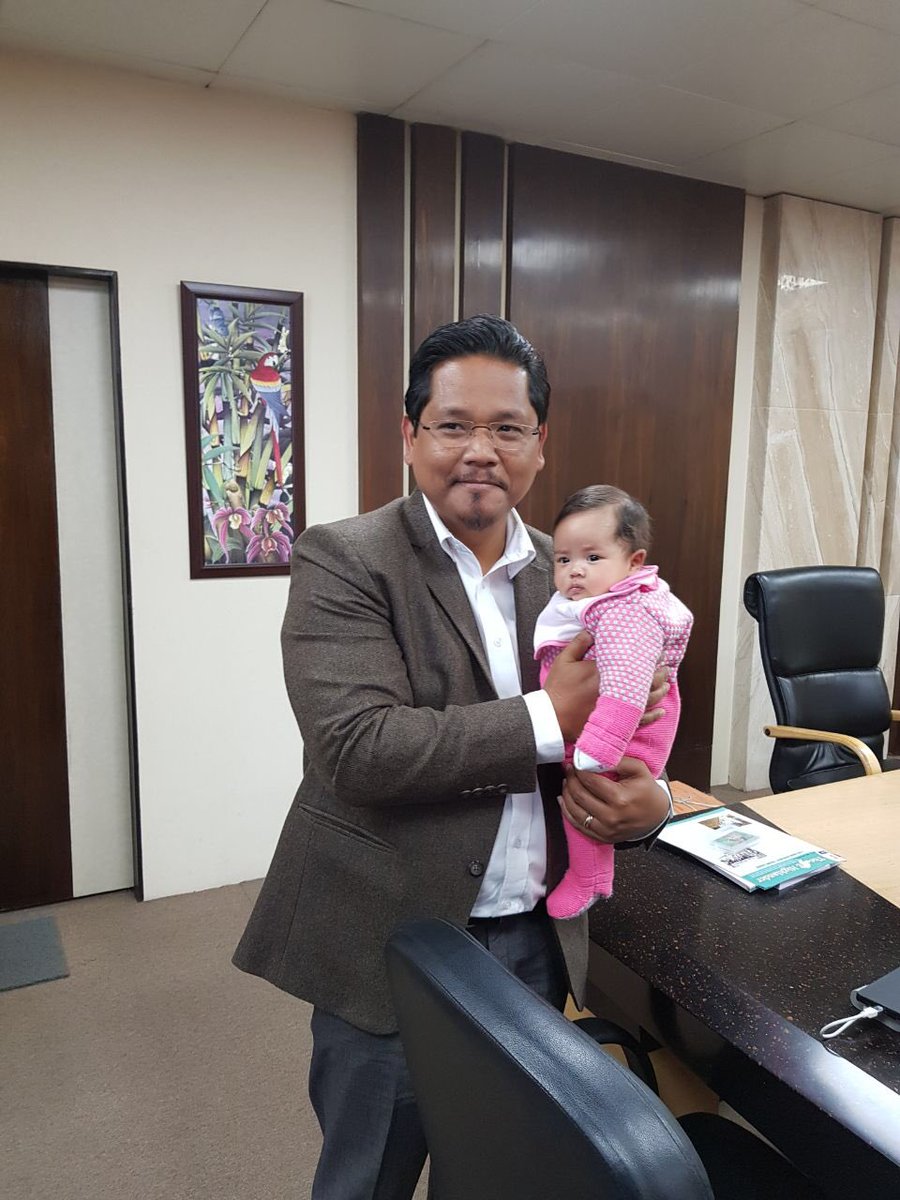 Conrad K Sangma tweet media