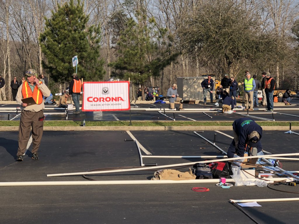 Corona representing at NALP NCLC Irrigation Assembly competition. #GROW90 #NALPNCLC #REALSTIHL #GRAVELY #GRAVELYMOWERS