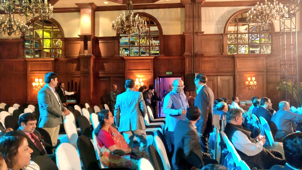 et_bca's tweet photo. Delegates have started arriving. 6th ET Bengal Corporate Awards is about to start. #ETBCA2018 @TajBengal https://t.co/cHASeRvZxT