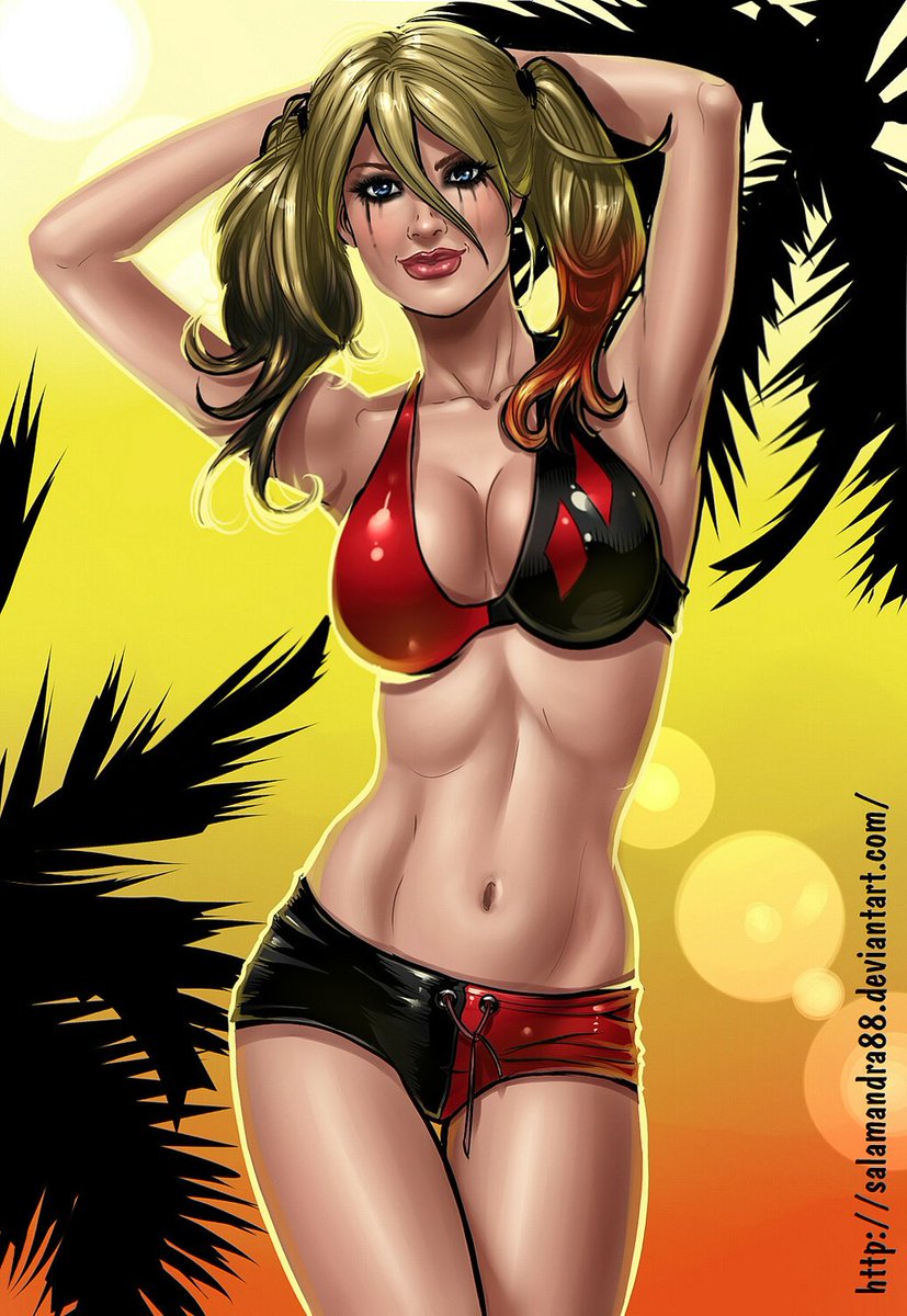 Harley_Quinn67's tweet image. Like my bikini puddin'? 👙
#DCcomics #HarleyQuinn