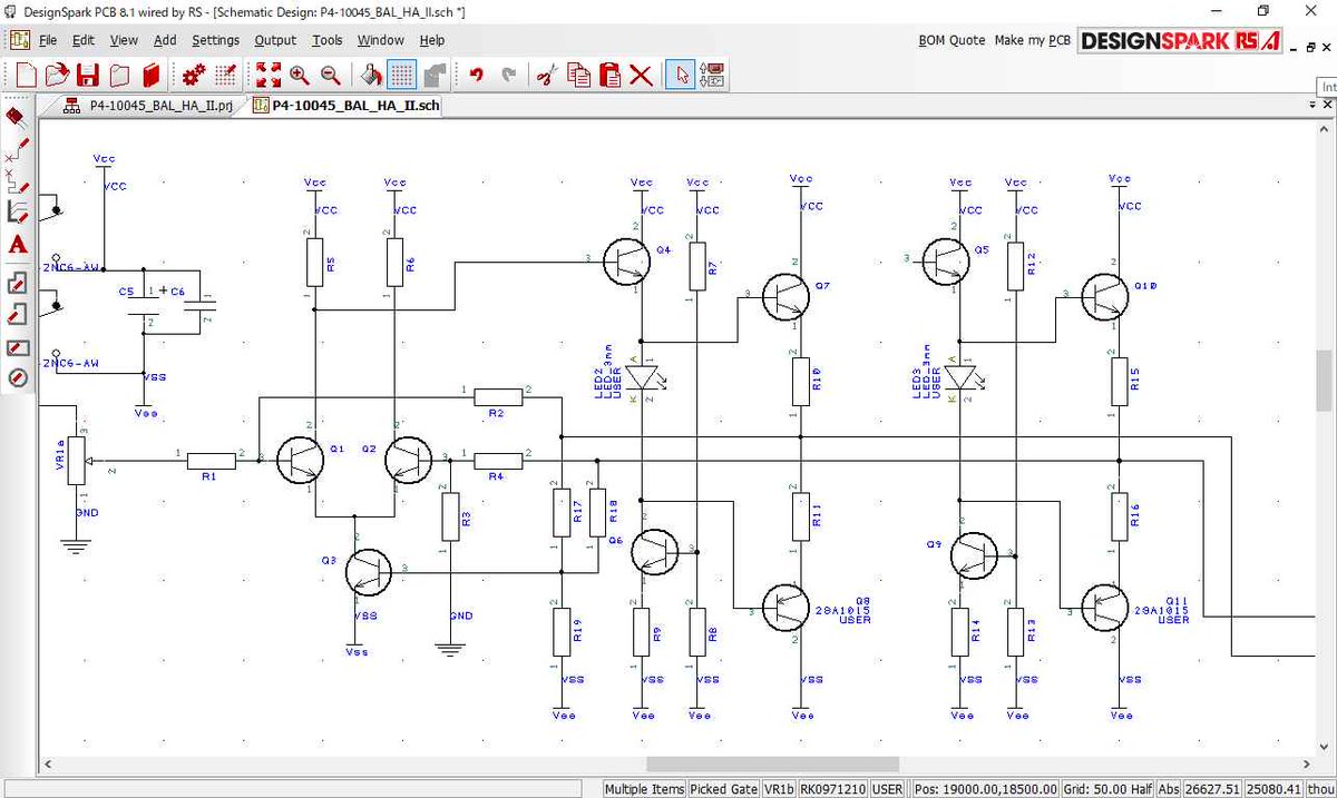 pokke_yamada's tweet image. なんか描いてる。RT #DesignSparkPCB #ポタアン