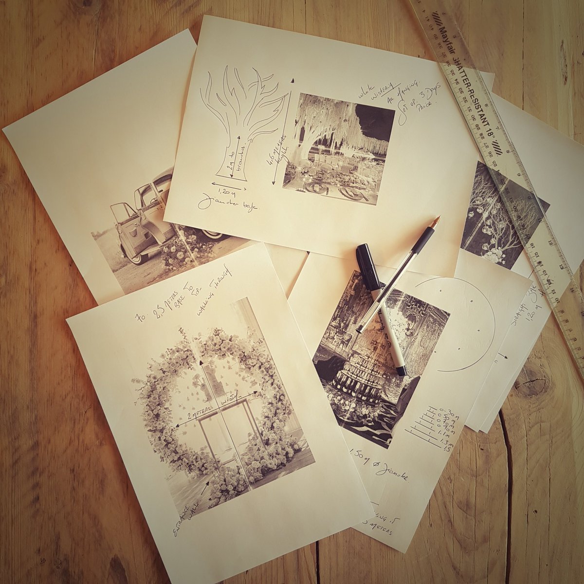 From the initial consultation to the final set up stage, 3 seasons will have passed by.... Getting an event right takes a huge amount of preparation, samples, quotations, hard work and dedication..... but I cannot wait to show you the results. #stemtation2018  #amazingdesigns