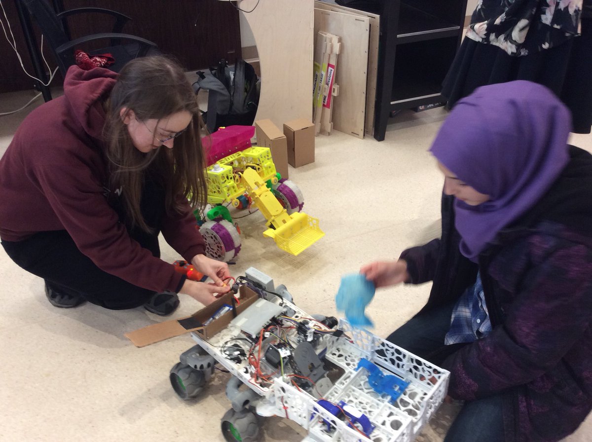 ericabregman's tweet image. Thank you @RobotGrrl for the robotics demonstration on March break. Youth: How many days does it take to build a robot? Robot Girl: YouTube and two years of prototyping. @pdottawa