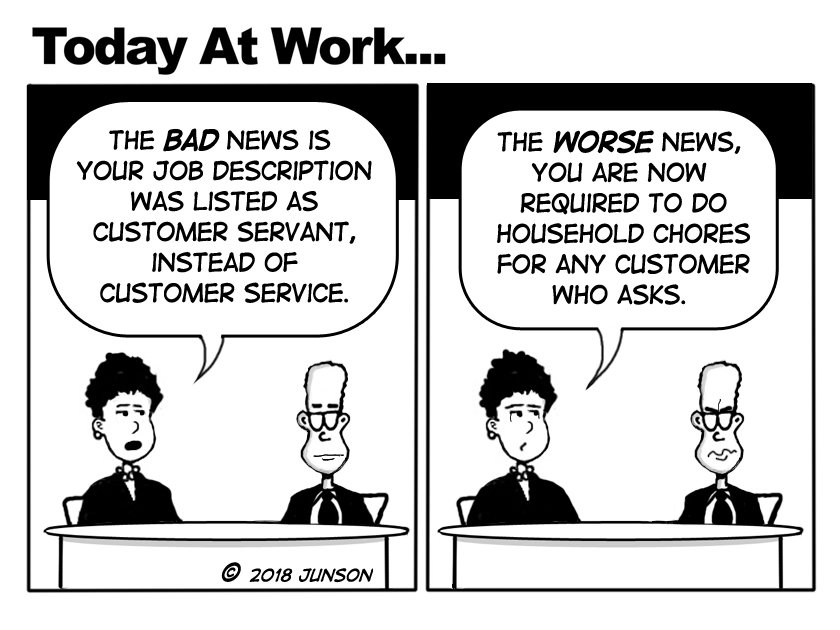 Job Description Cartoon
