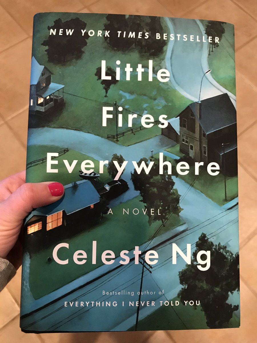 Currently reading this best seller by <a href="/pronounced_ing/">Celeste Ng</a> and l can’t put it down! So excited to see it made into a tv show with @RWitherspoon! #d75learns