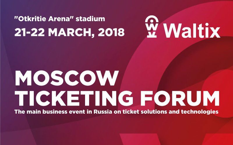 Waltix_io's tweet photo. Waltix.Platform will be presented at the Moscow Ticketing Forum 2018
https://t.co/jbWIWBwCvi https://t.co/AdpybGHcNt