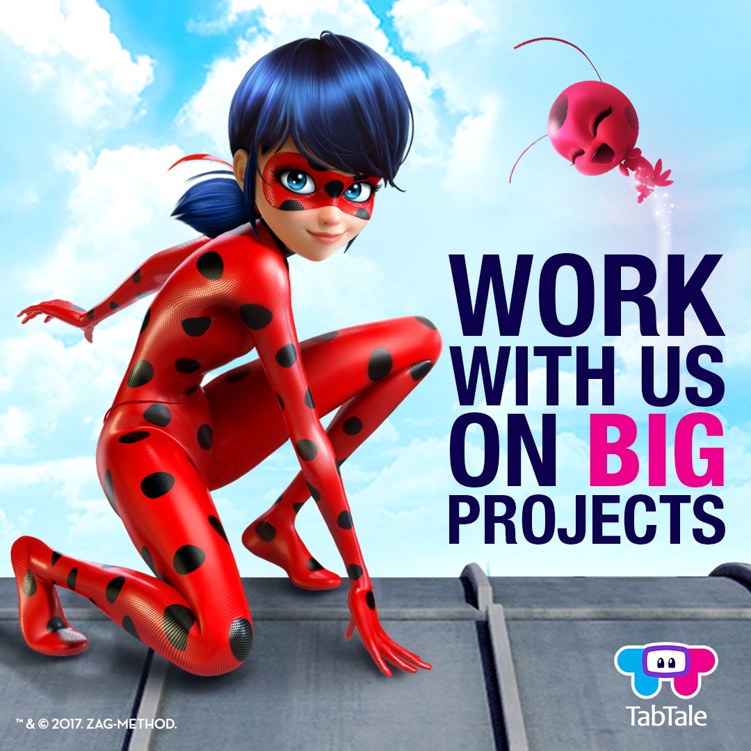 TabTale's tweet image. #TabTale is looking for successful #workforhire #development studios to work with us on #licensingprojects. If you have at least 1 successfully published title and experience in #casual or #hypercasual games, send us your #gameportfolio and #companydeck to sonian@tabtale.com.