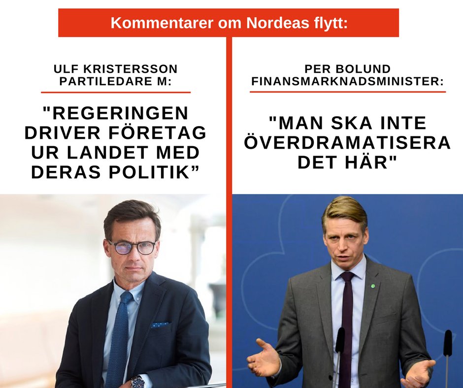 Vi behöver en ny regering!