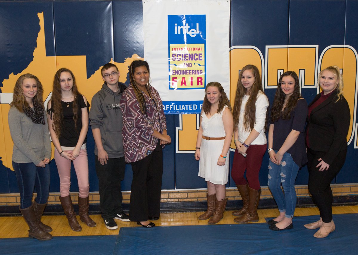 I could not be more proud of the hard work and dedication that it took for these students to compete in the High School Regional science fair. Way to show off those beautiful brains!