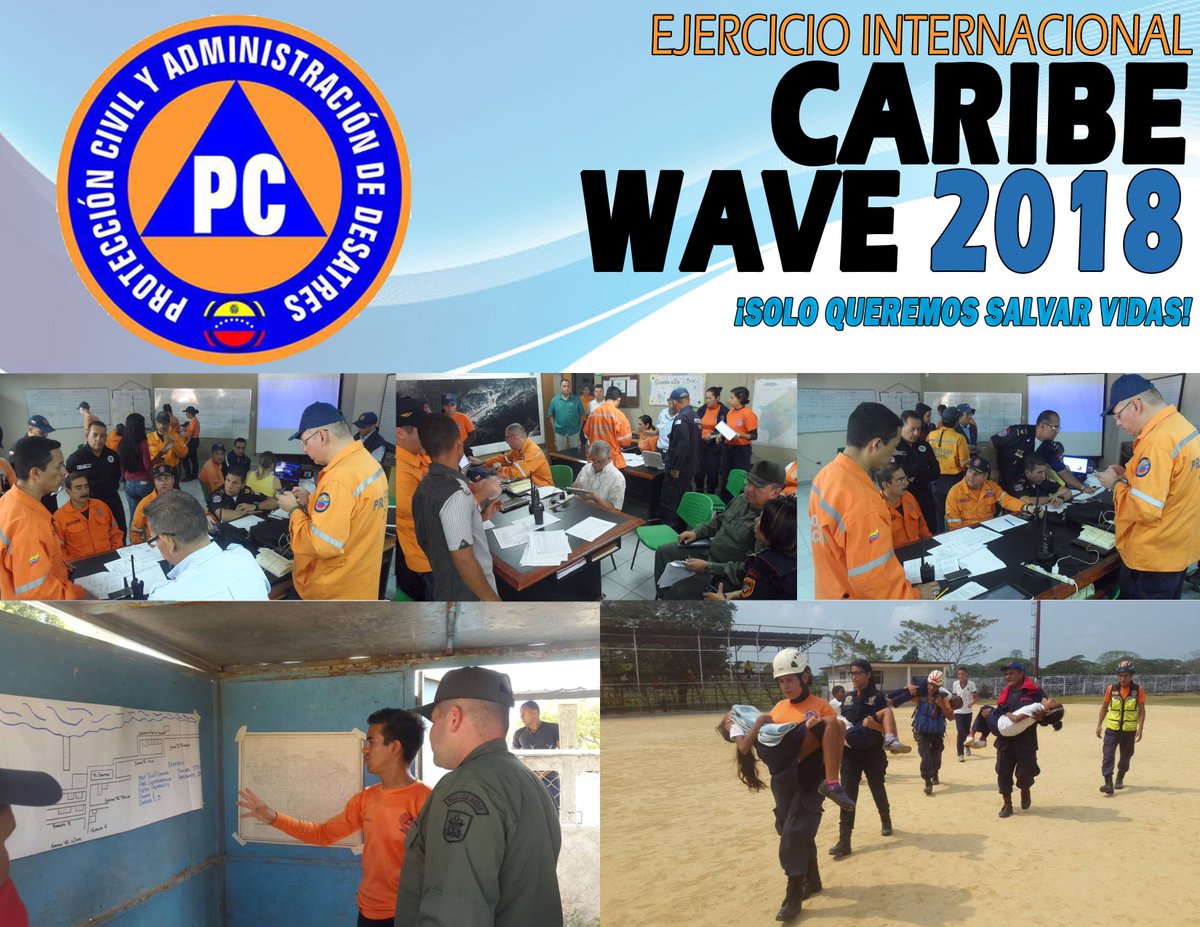 Ejercicio Mérida #CaribeWave2018 #CaribeWaveVzla #Merida <a href="/pcivil1/">Pamela Civil</a> @meridapcad #PCMérida <a href="/VGRPC/">VGRPC</a> @CNB_Merida <a href="/RedanLosAndesM/">Redan Los Andes</a>