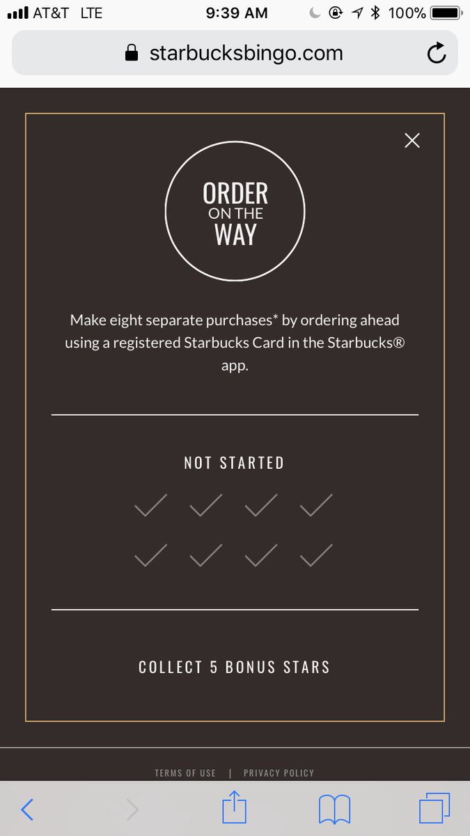 sisig411's tweet photo. @Starbucks Just curious why the bingo board requirements between my little sister and me are so vastly different? Am I being punished for being such a consistent Starbucks customer? 8 “Order on the Way” drinks vs. 2?! #QTNA https://t.co/xsaY7CNmGx