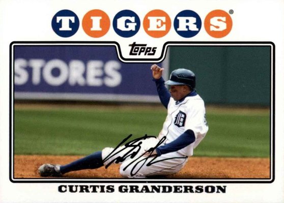 3/16/81 Happy Birthday to Curtis Granderson! (2008 Topps card) 