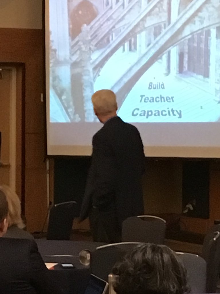 Maespmd's tweet photo. Keynote Speaker: Rick Wormeli changing the culture in a school building! #LeadTransformMD @mdmassp https://t.co/5NWyC4Z7Je