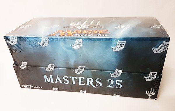 marek_bc's tweet photo. Ce soir, 18h, en live, ouverture d'un display complet de Masters 25 !
#mtg #MagicTheGathering #masters25 https://t.co/cHxtssQxLw