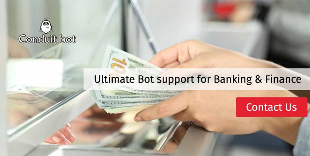 conduit_bot's tweet image. #ConduitBot offering #UltimateBotDevelopment and #supportservices for All #Banking and #Financialindustries. Build your #businessMessengerbot for improve your #customerexperience.

Contact  goo.gl/eaPt1z | support@conduitbot.com | Call : 022 4120 0384, 022 4120 0385