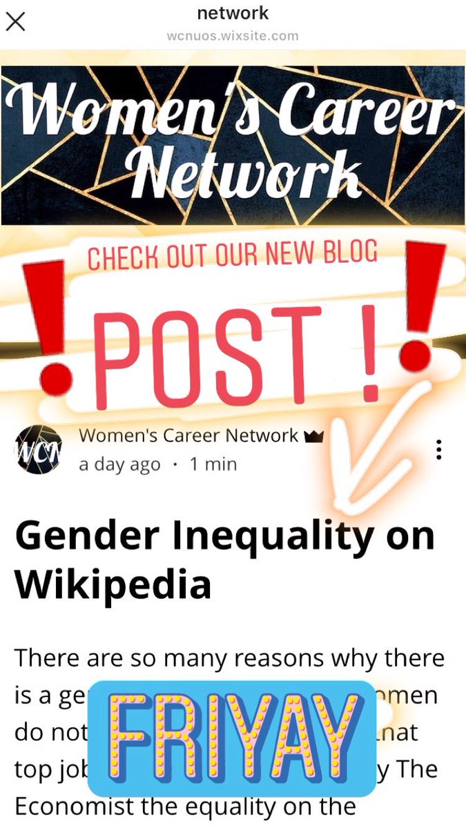 ❗️ Check out our new blog post  ❗️#Salford #bloggers #FridayFeeling #FridayMotivation #womenscareernetwork #equalpay