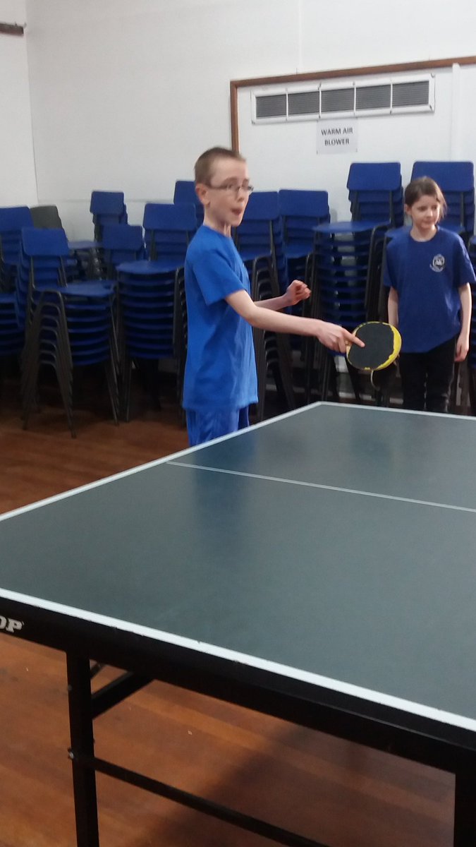 MorleyDonna's tweet photo. Winchelsea children played some excellent table tennis this morning. An impressive 2nd in their league. Well done @Winchelsea1 @CGSOutreach https://t.co/fPlvlfqsBu